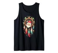 Dreamcatcher Christmas Santa Hat Feather Xmas Dream Catcher Canotta