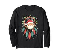 Dreamcatcher Christmas Santa Hat Feather Xmas Dream Catcher Maglia a Manica
