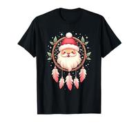 Dreamcatcher Christmas Santa Hat Feather Xmas Dream Catcher Maglietta