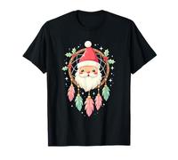 Dreamcatcher Christmas Santa Hat Feather Xmas Dream Catcher Maglietta