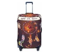 Dreamcatcher1 - Copribagagli da viaggio, elastico, per valigie, 45-81 cm, Nero , x-large