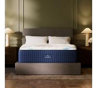 DreamCloud Premier - Materasso matrimoniale da 33 cm, in memory foam ibrido di lusso, prova di 365 notti - strati di riduzione della pressione di alta qualità - Garanzia sempre - Certificato