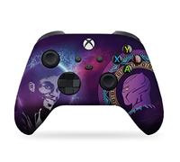 DreamController Blackk Panther Custom X-box Controller Wireless compatibile con X-box One/X-box Series X/S Orgogliosamente personalizzato negli Stati Uniti con stampa permanente HYDRO-DIP (non solo