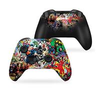 DreamController Comics Custom X-box Controller Wireless compatibile con X-box One/X-box Series X/S Orgogliosamente personalizzato negli Stati Uniti con stampa permanente HYDRO-DIP (non solo una pelle)