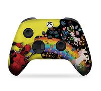 DreamController Deaddpool & Unicorn Custom X-box Controller Wireless compatibile con X-box One/Series X/S Orgogliosamente personalizzato negli Stati Uniti con stampa permanente HYDRO-DIP (non solo una