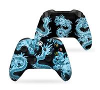 DreamController Neon Dragonns Custom X-box Controller Wireless compatibile con X-box One/Series X/S Orgogliosamente personalizzato negli Stati Uniti I stampa permanente HYDRODIP (non solo una pelle