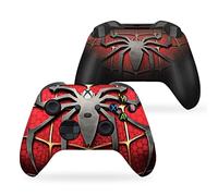 DreamController Spider-Man Red Custom X-box Controller Wireless compatibile con X-box One/X-box Series X/S Orgogliosamente personalizzato negli Stati Uniti con stampa permanente HYDRO-DIP (non solo