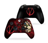 DreamController V For Venddetta Custom X-box Controller Wireless compatibile con X-box One/X-box Series X/S Orgogliosamente personalizzato negli Stati Uniti con stampa permanente HYDRO-DIP (non solo