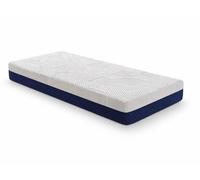 DREAMDI Materasso Singolo in schiuma + 2 cm lattice 90X160 cm ZEUS, Altezza 20 cm, sfoderabile e lavabile. igienico
