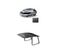 DREAME A2 Robot Tagliaerba, Rilevazione Automatica dei Bordi, Senza Filo Perimetrale, Radar 3D e Visione AI, Tecnologia OmniSense 2.0, Mappatura Precisa a fino a 3000m² + Garage per Robot Tagliaerba