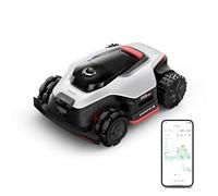 DREAME A3 AWD Pro 5000 Robot Tosaerba, Per 5000 M², Motori 4WD, Senza RTK, LiDAR 3D 360° E Dual Visione AI, Capacità Di Salita Fino All’80% (38,7°);EdgeMaster 2.0:Taglio Di Bordo < 3 Cm, Batteria 36V