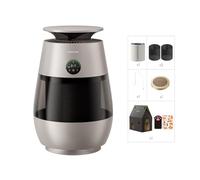 DREAME AP10 Pet Purificatore d'Aria Sistema di Ritorno dell'aria ad Alta Pressione Negativa a 360°, La Purificazione in 5 Stadi Cattura i Peli e Gli Odori, Scomparto Trasparente