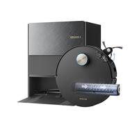 DREAME Aqua10 Ultra Roller Complete Robot Aspirapolvere, Autopulizia Rullo, Supera Ostacoli da 8cm, Auto-Svuotamento, Aspirazione 30.000 Pa, Evita Oltre 240 Oggetti, Controllo Vocale Intelligente,Nero