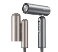 DREAME Pocket Pro Asciugacapelli ad alta velocità, Pieghevole, Con Soli 300 g, Motore da 110,000 giri/minuto, 300 Milioni di Ioni Negativi/cm³, Temperatura Costante da 57 °C, Asciugatura NTC in 40 s