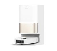 dreame Aspirapolvere robot L40 Ultra, spazzola laterale allungabile e sollevabile, 11.000 Pa, autopulente con acqua calda a 65°C, svuotamento automatico, controllo vocale