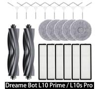 Dreame Bot L10 Prime / L10s Pro / L10 Pro Accessori Spazzola laterale principale Filtro Hepa Mop Panno robot Pezzi di ricambio di ricambio