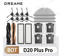 Dreame D20 Pro plus / RLD43SD Accessori robot Aspirapolvere Spazzola laterale principale Mop Panno Filtro HEPA Pezzi di ricambio di ricambio