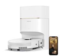 Dreame D20 Pro Plus Robot Aspirapolvere, potenza di aspirazione 13kPa, LDS-Navigazione&Laser, DuoBrush per peli di animali domestici, Autopulizia, Pulizia angoli, Autopulizia, Batteria 5200mAh, Bianco
