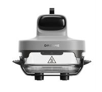 Friggitrice ad Aria Calda Dreame Tasti Unique 1500W, Temperatura 60-200°C, Controllo Touch, Nero/Bianco/Trasparente - Nouvo