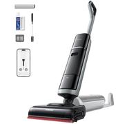DREAME H15 Pro Heat Aspirapolvere Lavapavimenti, Lavaggio 85 °C, Braccio Robotico IA GapFree, RGB, Aspirazione 22 kPa, 0 Grovigli, Lavaggio Spazzola 100 °C, Asciugatura 5 min 90 °C, Navigazione e App