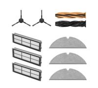 DREAME Kit Accessori di Ricambio Originali per Robot Aspirapolvere Lavapavimenti Dreame D20, Include x1 HyperStream DuoBrush, x2 Spazzole Laterali, x3 Filtro Antipolvere, x3 Panni Mop