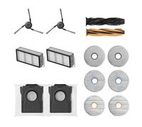 DREAME Kit Accessori di Ricambio Originali per Robot Aspirapolvere Matrix10 Ultra e Matrix10 Pro, Include 1 HyperStream DuoBrush, 2 Spazzole Laterali, 2 Filtri, 2 Sacchetti Raccoglipolvere, 6 Panni