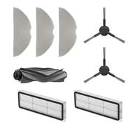 Dreame Kit Accessori per robot Mova S10 Include 3x Panni mop, 2x Filtri, 2x Spazzole laterali, 1x Spazzola principale, Accessori originali Dreame