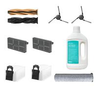 DREAME Kit Accessori Robot Aspirapolvere Aqua10UltraRoller Complete e Aqua10 Roller, 1 HyperStream DuoBrush, 2 Spazzole Laterali, 2 Filtri, 2 Sacchetti Raccoglipolvere, 1 Mop a Rullo, Detergente da 1l