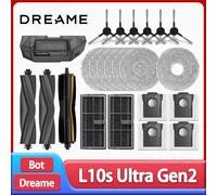 Dreame L10s Ultra Gen2 / L30s Ultra Robot Aspirapolvere Accessori Spazzola laterale principale Mop Panno Filtro Hepa Sacchetto per la polvere Pezzi di ricambio
