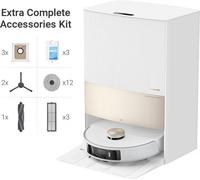 Dreame L20 Ultra Complete Robot Aspirapolvere Lavapavimenti con Tecnologia MopExtend™, Rimozione e Sollevamento dei moci, 7000 Pa, Aspirapolvere Robot con Set di Accessori per Pavimenti e Tappeti