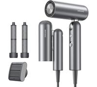 DREAME Pocket Neo Asciugacapelli Tascabile ad Alta Velocità, Pieghevole in 3 Forme, con Soli 300 g di Peso, Motore da 110,000 giri/minuto, 300 Milioni di ioni negativi/cm³, Grigio