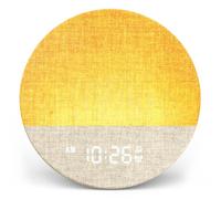 Dreamegg Sunrise 1 Sveglia Luminosa Alba Macchina Rumore Bianco con 29 Suoni Rilassanti, Rumori Bianchi Sveglia Routine del Sonno, Sveglia da Comodino con 9 Colori di Luce Notturna