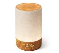 Dreamegg Sveglia da Comodino con Simulazione dell'alba, Lampada da Comodino Regolabile con Luce Calda e Fredda, 29 Suoni, Tasto Preferito, Timer, Snooze, Ideale per Camera da Letto, Novità 2026