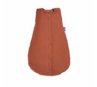 Dreameland, sacco a pelo estivo per bambini, in terracotta 0,5 TOG, leggero e traspirante, in mussola per calde notti estive, certificato Öko-Tex 100, privo di sostanze nocive e delicato sulla pelle