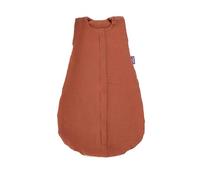 Dreameland, sacco a pelo estivo per bambini, in terracotta 0,5 TOG, leggero e traspirante, in mussola per calde notti estive, certificato Öko-Tex 100, privo di sostanze nocive e delicato sulla pelle