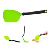 Dreamfarm Chopula Spatola Super-Flessibile Sicura per Antiaderente con Bordo Piatto Forte per Separare il Cibo - 12" Verde