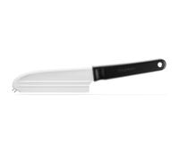 Dreamfarm Knibble Lite 3-In-1 Coltello da Formaggio Antiaderente per Salumi, per Affettare, Spalmare, con Forchetta Integrata per Servire e Condividere Cibi - 9" Nero