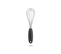 Dreamfarm Mini Flisk 3-in-1 Pieghevole, Salvaspazio Frusta da Forno e da Cucina, Frusta per Salse e Frusta Piatta per Deglassare, Acciaio Inossidabile - 9" Nero
