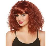 Dreamgirl Lunghezza Media Spiaggia Onda Bob Ramati Parrucca Adulto Halloween