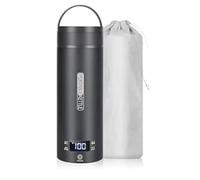 Dreamhigh Mini bollitore da viaggio, 450 ml, bollitore da 300 W, piccolo in acciaio inox, bollitore da viaggio per campeggio, riscaldamento in viaggio, spegnimento automatico per tè, caffè (220 V)