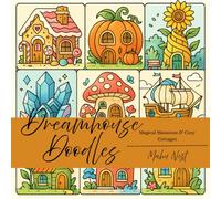 Dreamhouse Doodles coloring book: Magical Mansions & Cozy Cottages