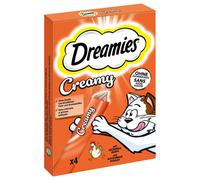 Dreamies Creamy snack per gatti - pollo 4 x 10 g
