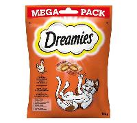 DREAMIES Mega Pack 180g Deliziosi bocconcini con pollo per gatti