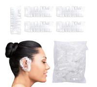 Dreamil 200 copriorecchie usa e getta per tinture per capelli, paraorecchie impermeabili con fasce elastiche per parrucchiere, salone, doccia e spa.
