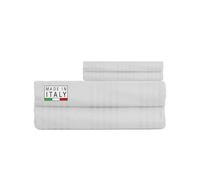 DREAMIN*101 - Completo Letto Matrimoniale Cotone Traspirante - Set Coprimaterasso 200x200, Federe Cuscini 50x80, Lenzuolo con Angoli e Copricuscini