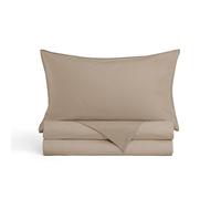DREAMIN*101 - Set Copripiumino Una Piazza e Mezza Cotone Percalle Morbido Ipoallergenico Traspirante, 1 Sacco Copri Piumino 200x230 + Federa Cuscino Letto 50x80, Parure Copripiumino Piumone 4 Stagioni