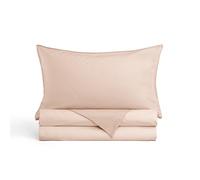 DREAMIN*101 - Set Copripiumino Una Piazza e Mezza Cotone Percalle Morbido Ipoallergenico Traspirante, 1 Sacco Copri Piumino 200x230 + Federa Cuscino Letto 50x80, Parure Copripiumino Piumone 4 Stagioni