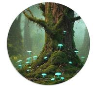 Dreamina-2025-07-07-1427-A Vibrant Moss-inspired Digital Artwork,... 1000 Pezzi Puzzle Immagini Vibranti Y Estimulante Per Adulti E Bambini Antistress 1000pcs (67.5x67.5cm)