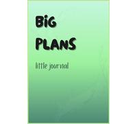 Dreaming big does not always need a giant notebook : A quirky journal is the perfect companion for messy thoughts: funny gift for family and friends