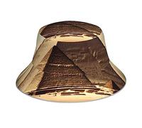 Dreaming of The Pyramids of Khufu - Cappello da pescatore riflettente, unisex, visibilità a 360°, per tutte le stagioni, perfetto per attività all'aria aperta, colore: nero